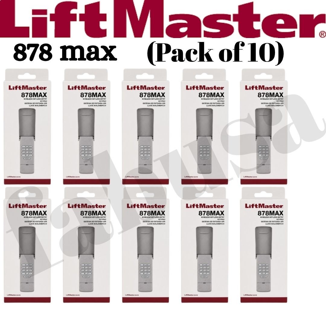 LiftMaster 878MAX Wireless Garage Door Keypad Remote Security+ 2 Universal p#10 gallery