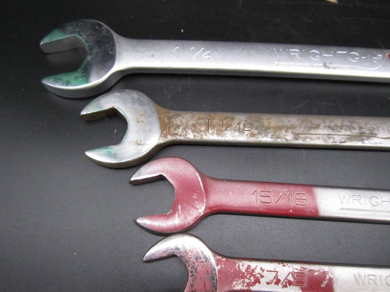 Wright Tool WRIGHTGRIP Combination Wrench Set satin finish gallery