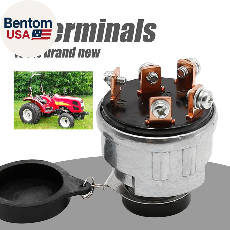Ignition Key Switch, 5 Terminals Ignition Switch Replacement for Ford New Hollan gallery