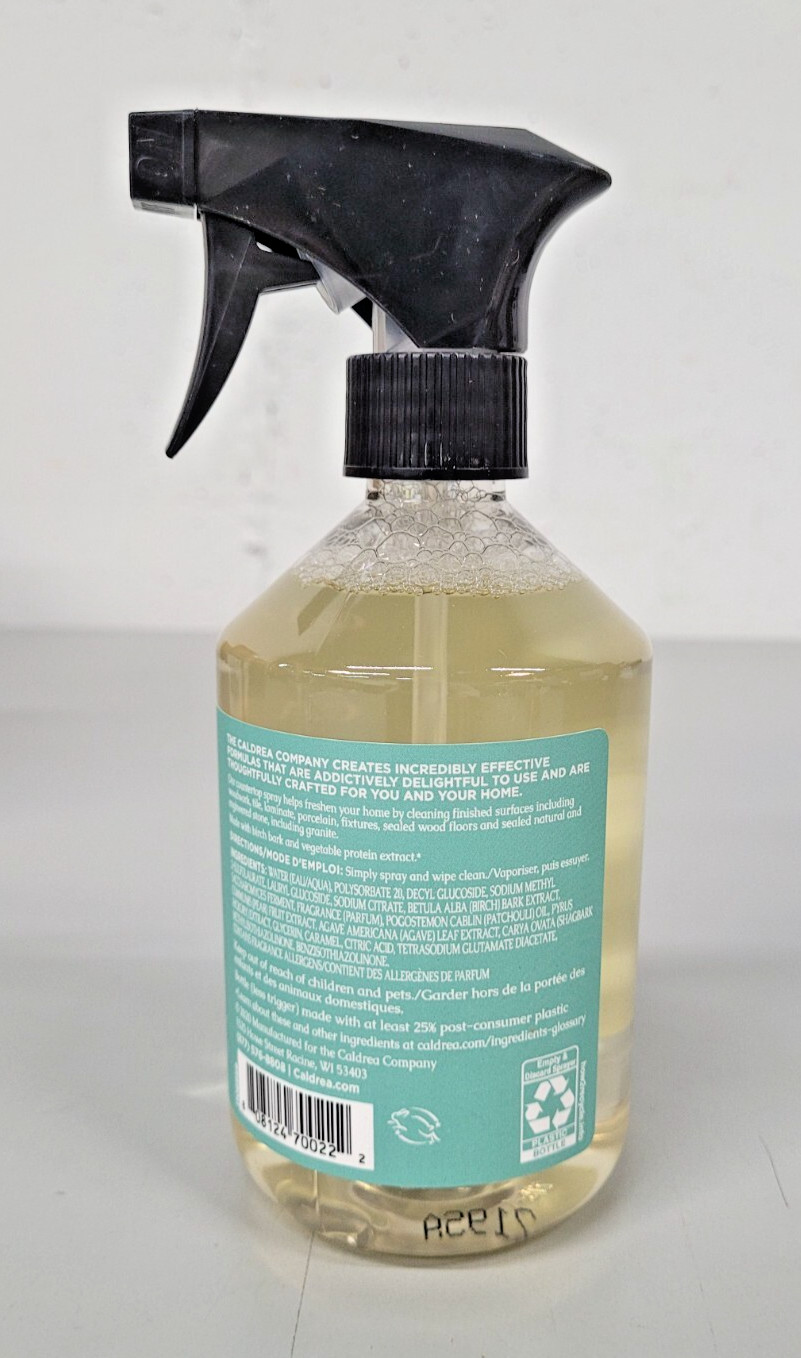 Caldrea Multi-surface Countertop Spray, Pear Blossom Agave, 16 oz - DISCONTINUED gallery