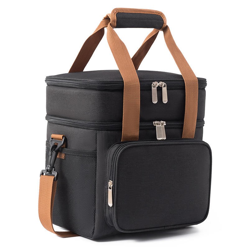 Large Insulated Lunch Bag - Oxford Cloth Multi-layer Thickened Insulated Bag gallery