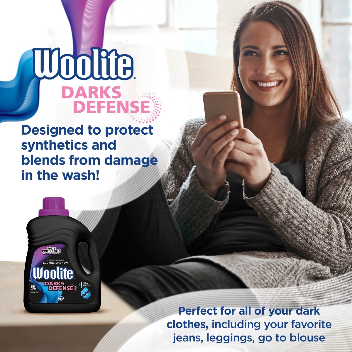 Woolite Floral Scented Darks Liquid Laundry Detergent 66 Loads - 100 fl oz gallery
