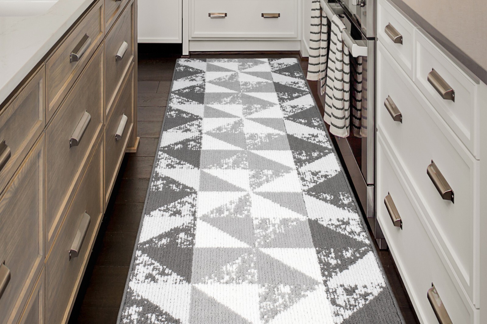 Custom Size Hallway Runner Rug, Non Skid, 26 Wide X Your Choice of Length gallery