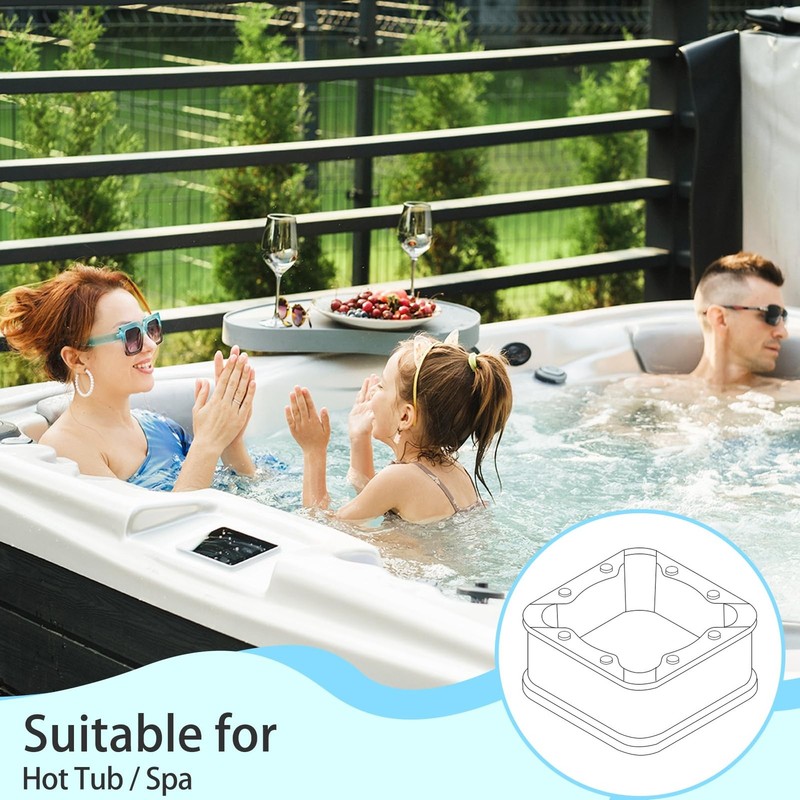 4-Pack Hot Tub Filter Replacement PAS50SV-F2M 50 Sq.Ft for Artesian Spa US gallery