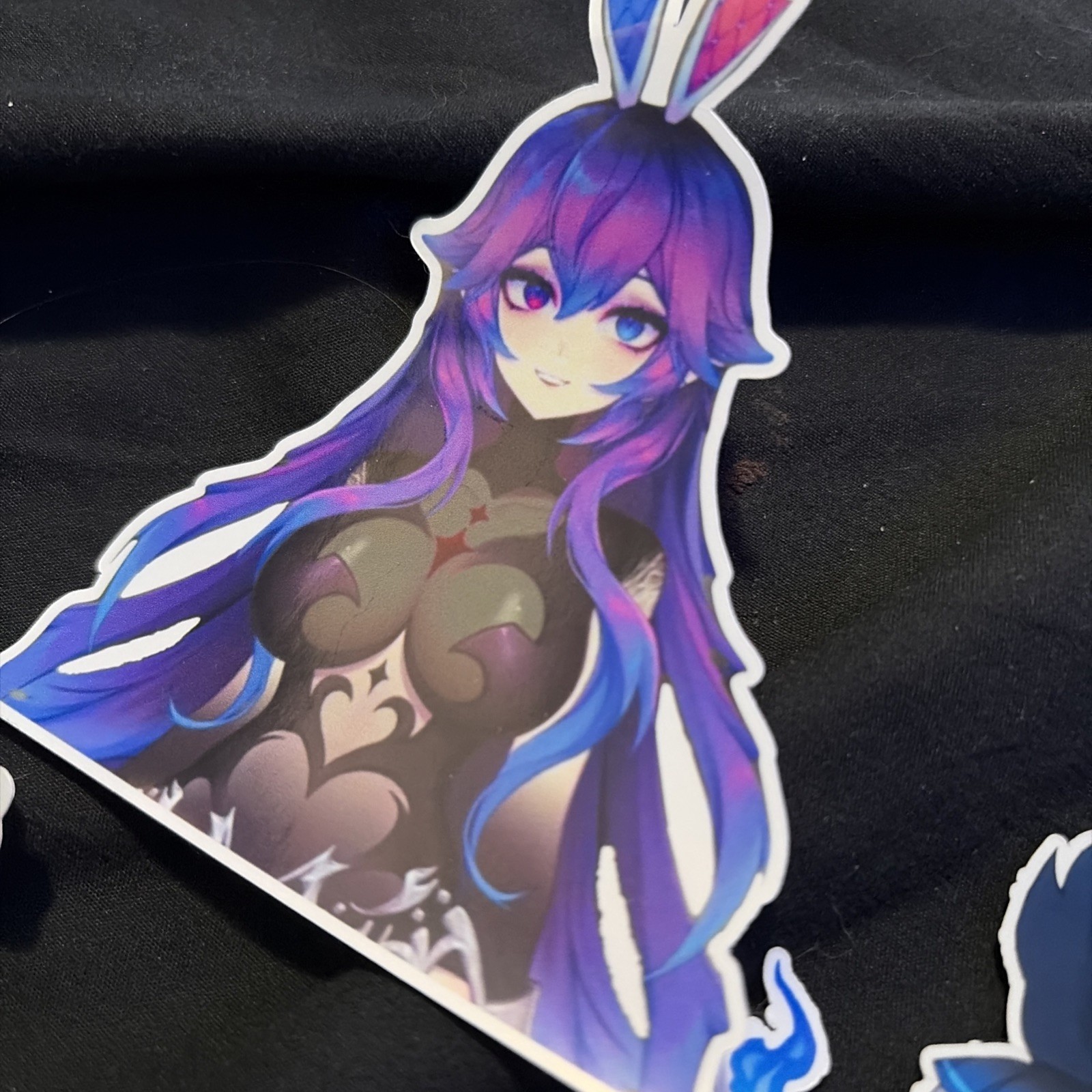 Vinyl Sticker Set 2 Spite Cottontail Glossy Finish High Quality Vtuber New Neuro gallery