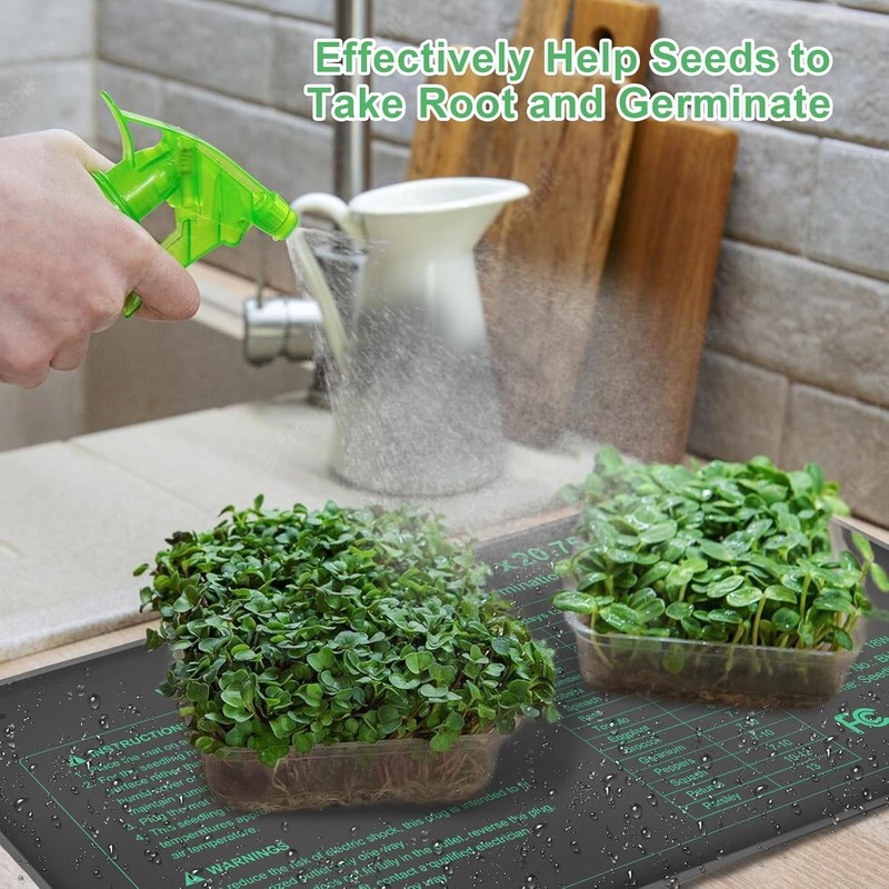 Energy Efficient Seedling Heat Mat, Perfect for Home Gardening or Fermentation gallery