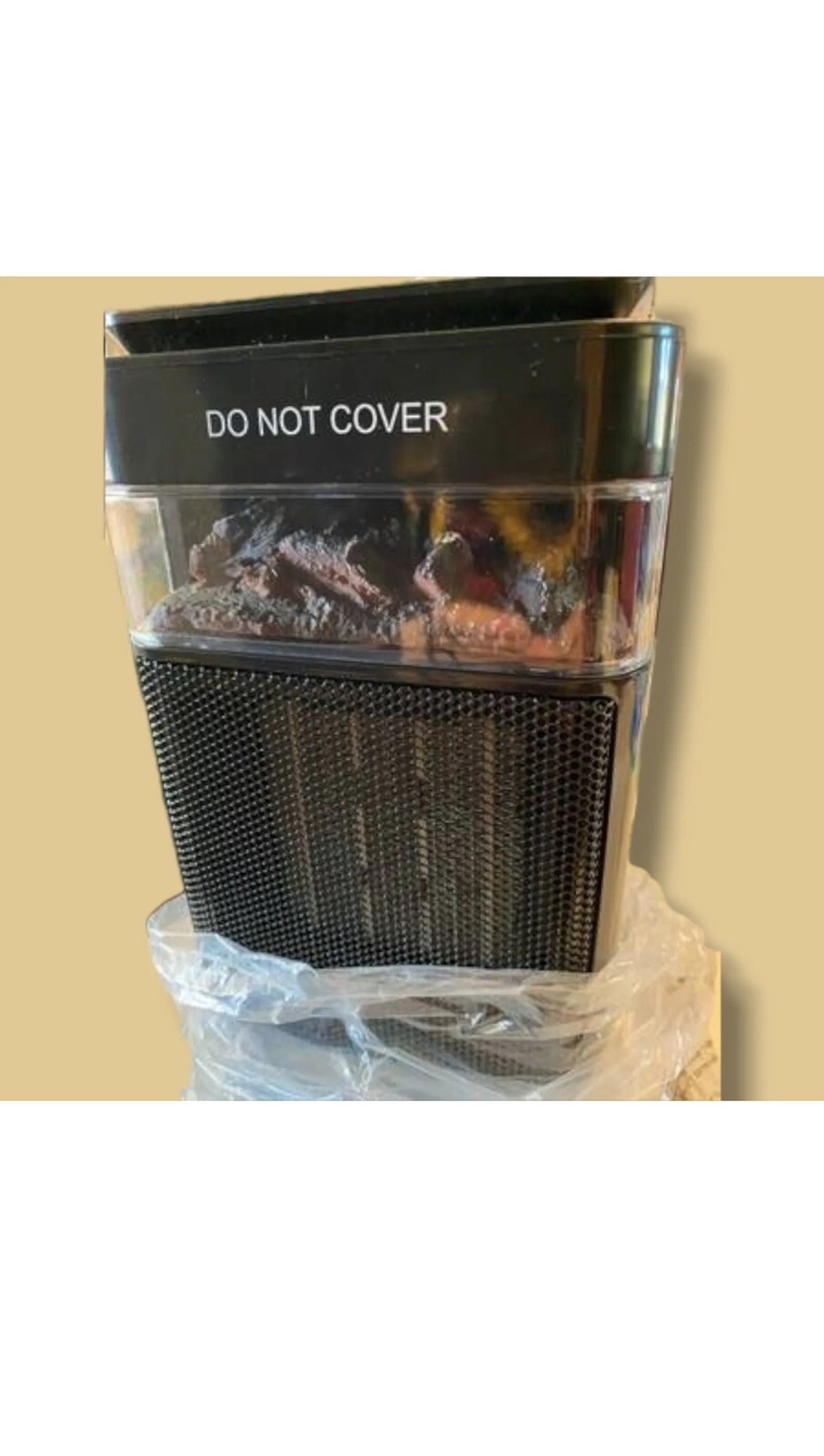 Electric Space Heater,1000W/1500W Quiet PTC Ceramic Portable Heater,Fireplace gallery