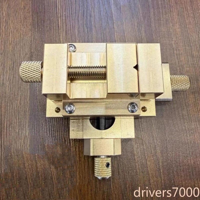 XY Axis Adjustable Miniature Stage - Micro Cross Slide Vise with Dovetail Guide gallery