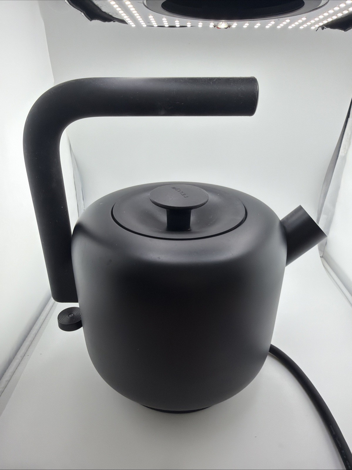 Fellow Clyde Electric Tea Kettle 1.5L Black 360° Minimalist Design gallery