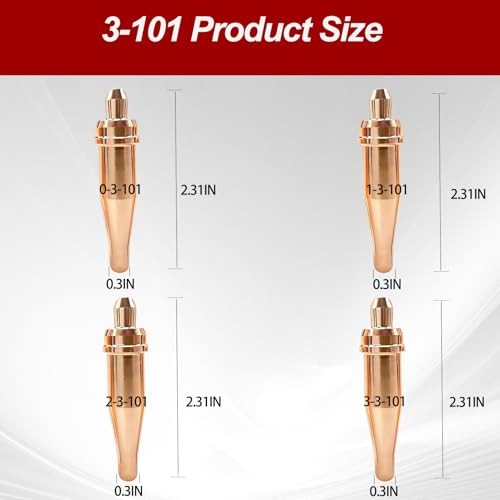 3-101 Acetylene Cutting Torch Tips for Victor 0-3-101 1-3-101 2-3-101 3-3-101 gallery