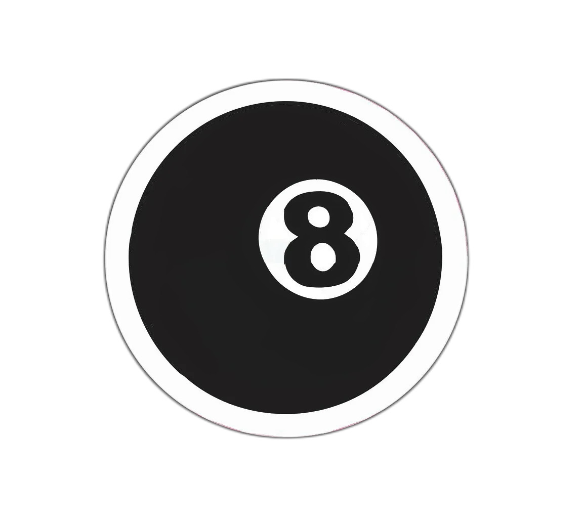 8 Ball Sticker Decal gallery