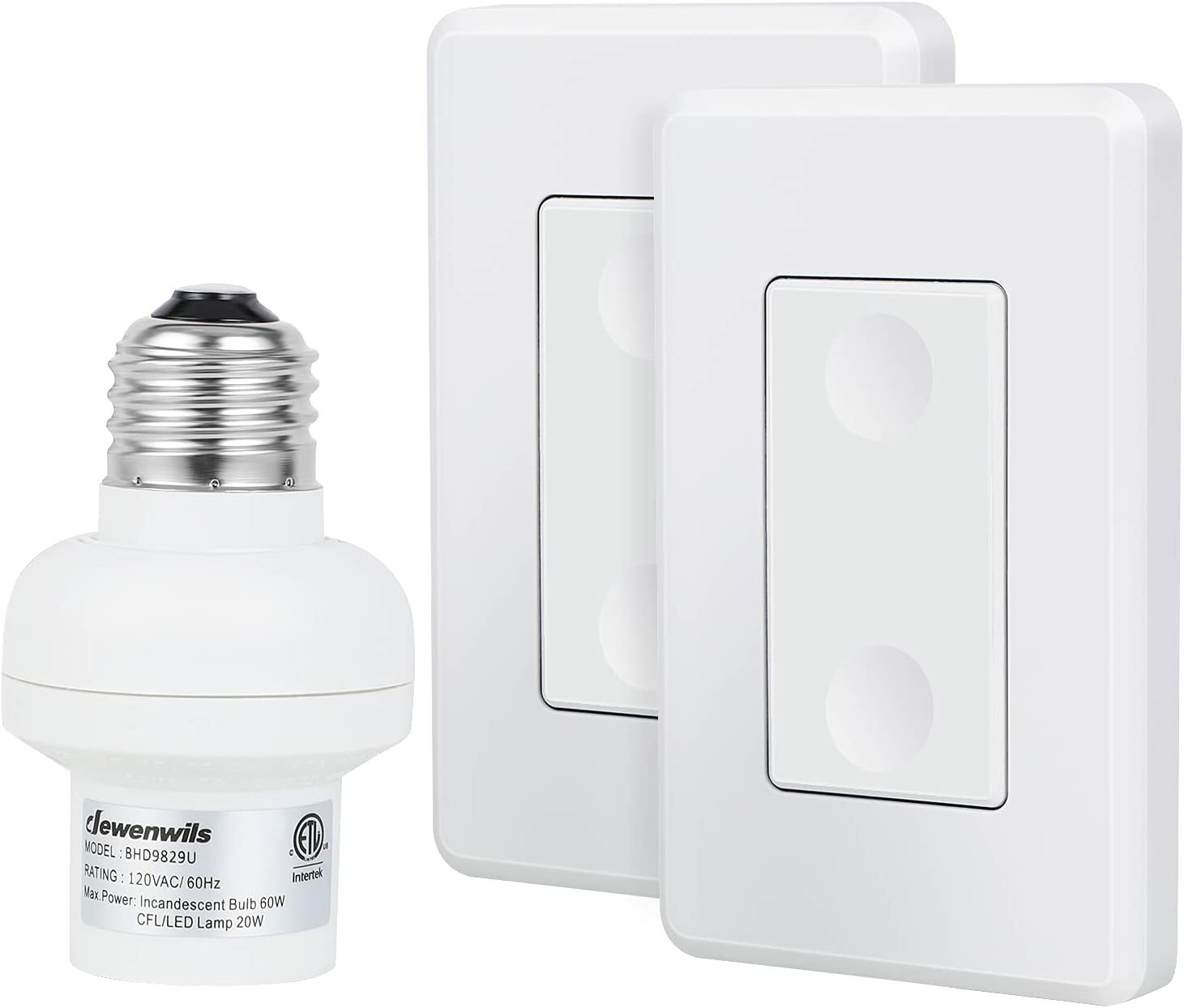 DEWENWILS Remote Control Light Socket Wireless Light Switch for Light Fixtures gallery