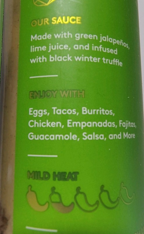 3 PACK - TRUFF Black Truffle Infused Green Jalapeno Lime Hot Sauce - 6 fl. oz. gallery