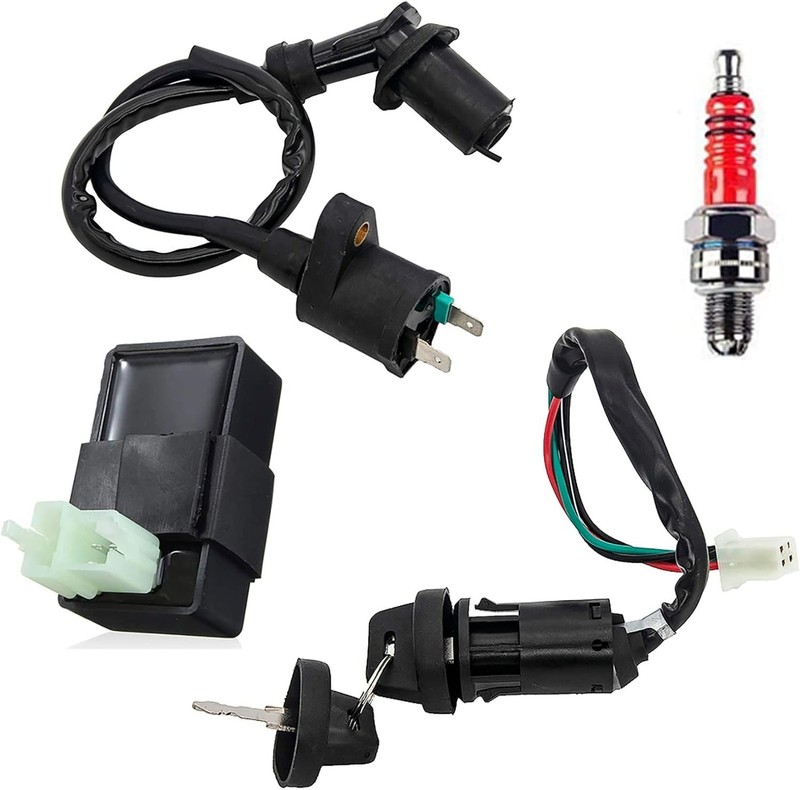 Complete Wiring Harness Kit for ATV Quad 4 Four Wheelers GY6 50CC 70CC 110CC 125 gallery