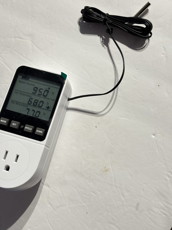 Digital Temperature Controller Thermostat Plug 100-250V 1800W Probe gallery