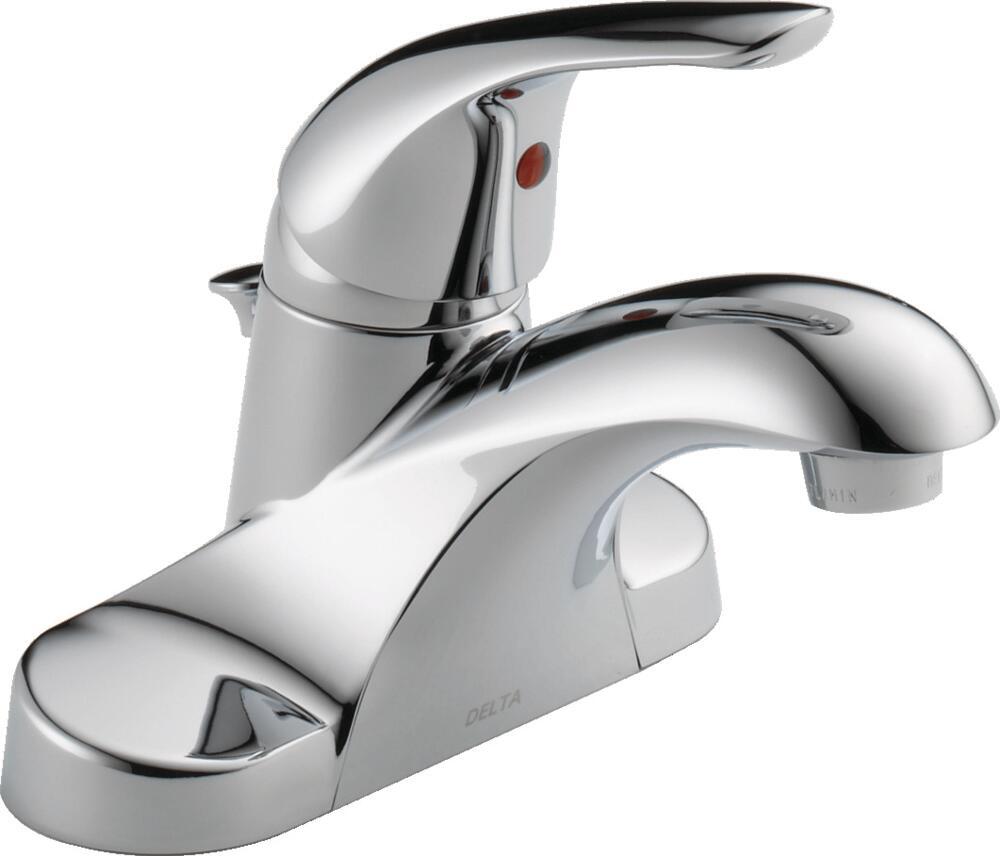 Delta Foundations Bathroom Faucet Bathroom Faucet Chrome-Certified Refurbished gallery