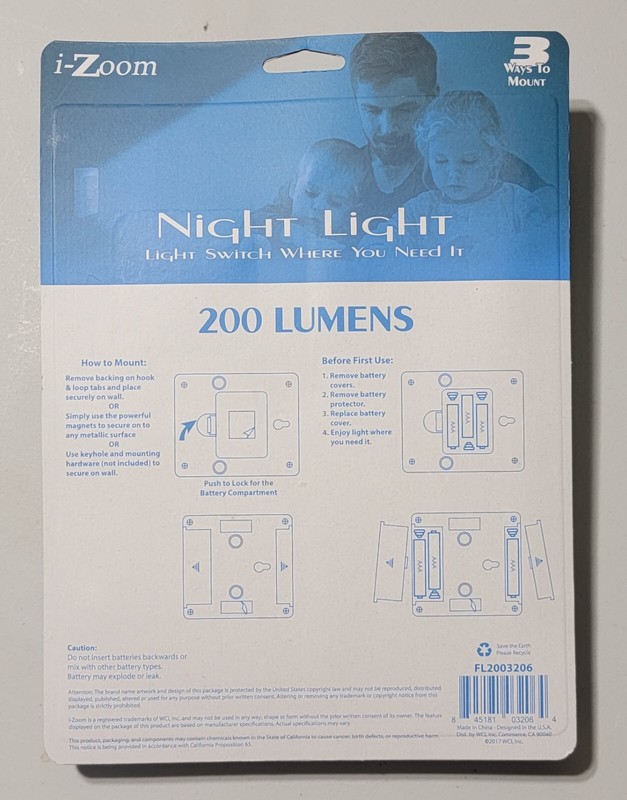 i-Zoom Ready Light 2 Hook & Loop Fasteners And Strong Magnets gallery