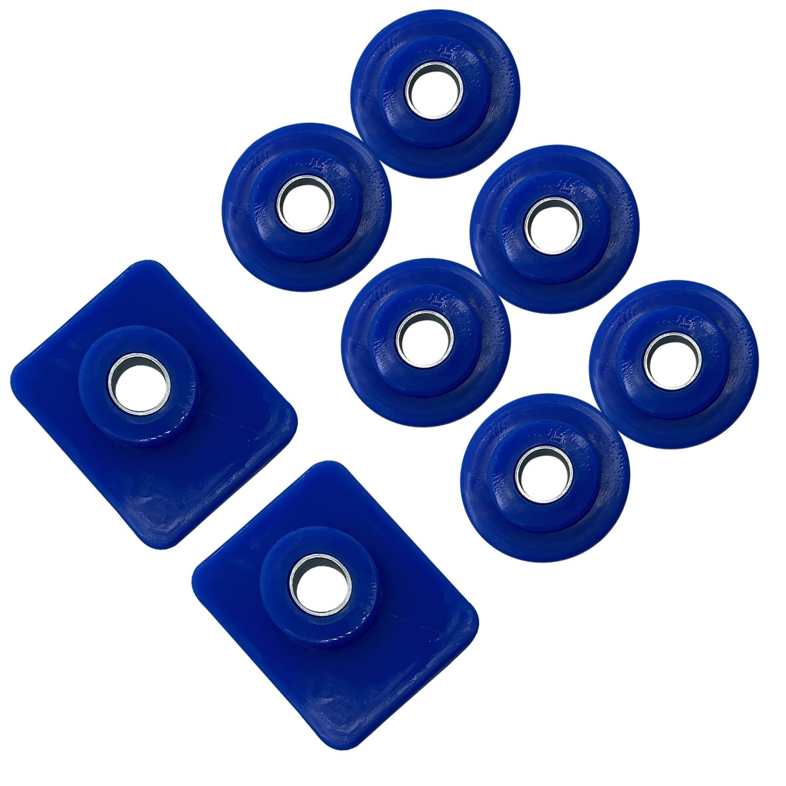 Hood Hinge Pivot Bushing Kit for Peterbilt Kenworth T660 T800 W900 Black Rubber gallery