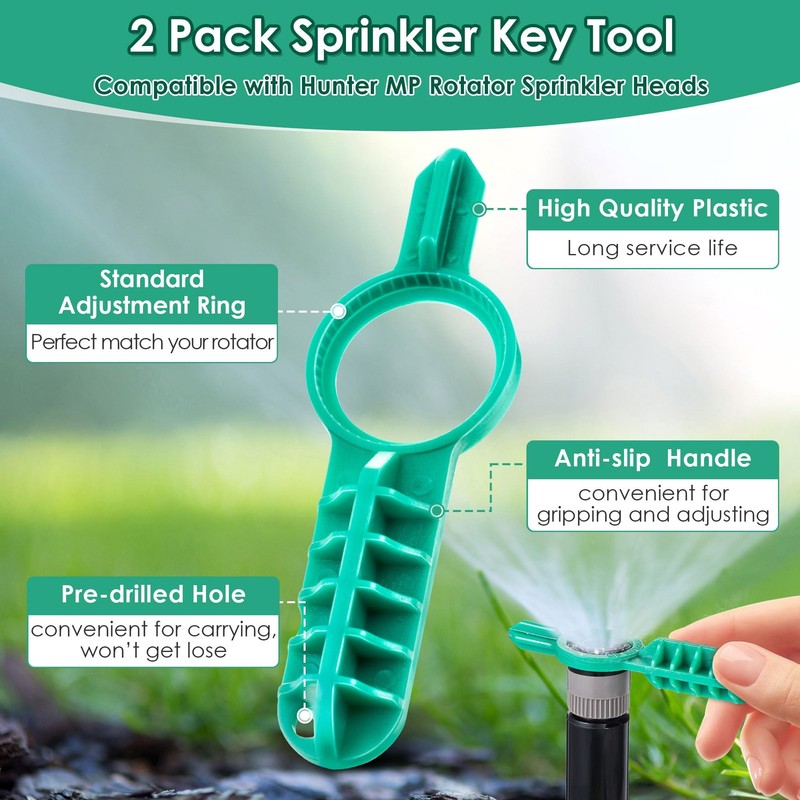 2 Pack Sprinkler Adjustment Tool Compatible with Hunter MP Rotator Sprinkler ... gallery