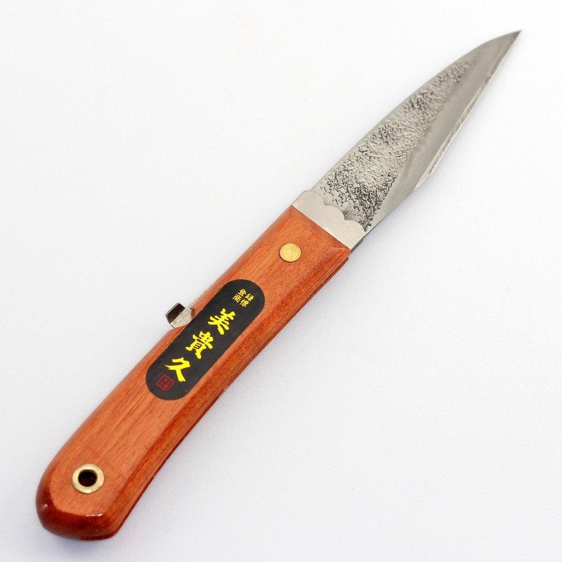 MIKIHISA Single Bevel Right Hand Folder ~4" Blade Japan Folding Pocket Knife BIN gallery