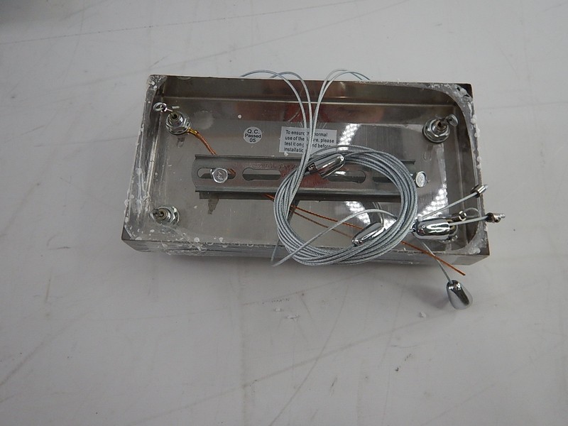 CRYSTOP Rectangular, Modern Rain Drop Chandelier, Silver gallery