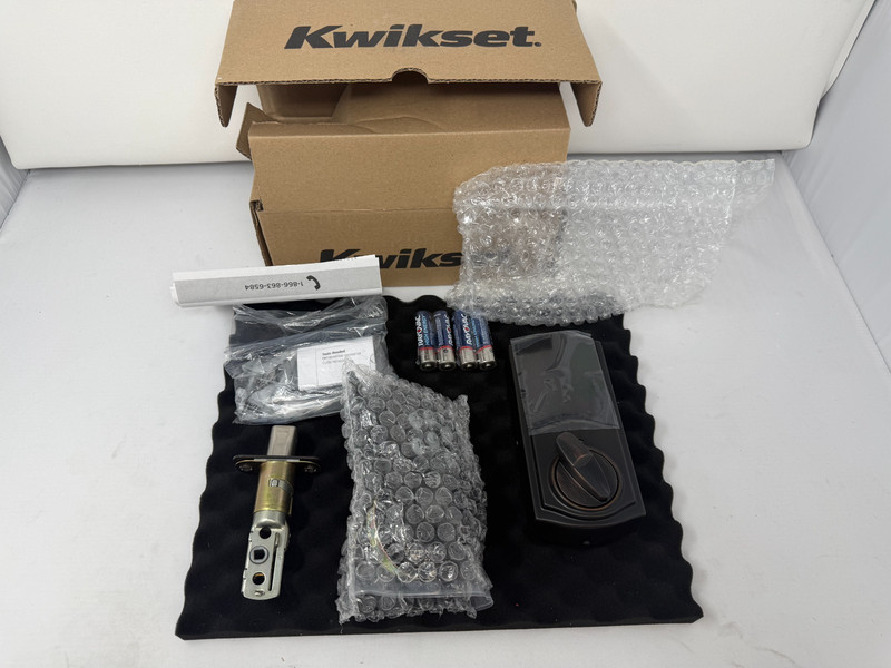 Kwikset SmartCode 888 Electronic Deadbolt Venetian Bronze – New Open Box gallery