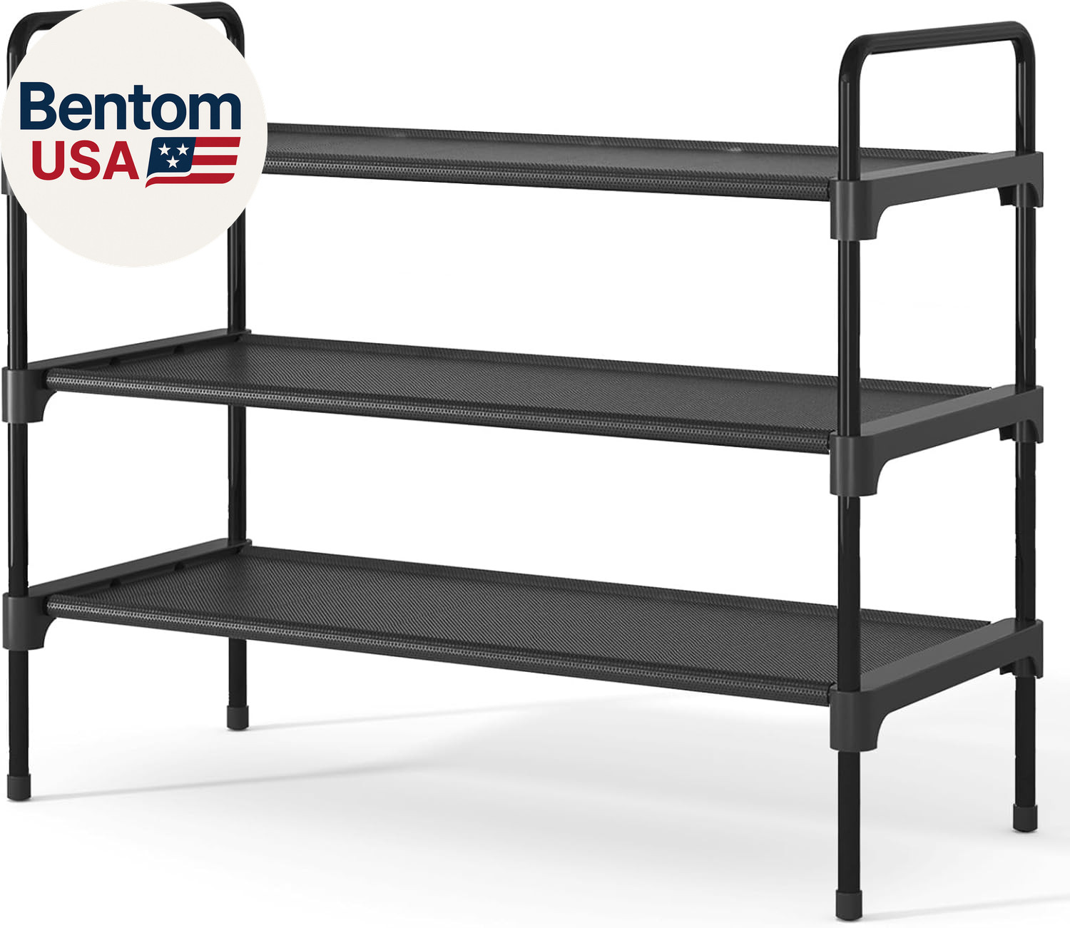 Shoe Rack for Closet, Sturdy Shoe Storage for Entryway, Space-Saving Shoe Rack S gallery
