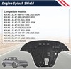 Engine Splash Shield Guard for KIA K5 2021-2025 2026 - PVC (Polyvinyl Chloride) gallery