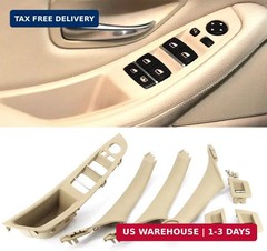 FEXON Beige Window Switch Armrest Panel, Inner Door Pull Handle Trim Cover Kits