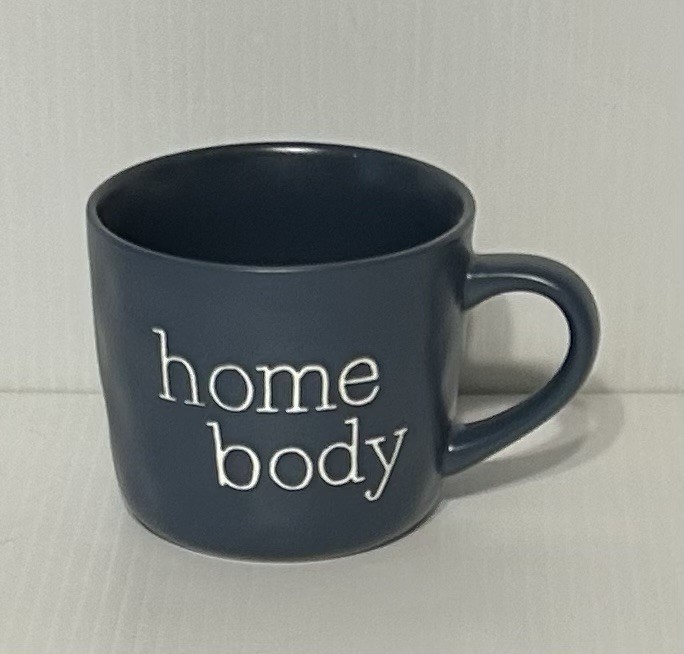 “home body” Embossed Slate Blue 16oz Mug Brand New gallery