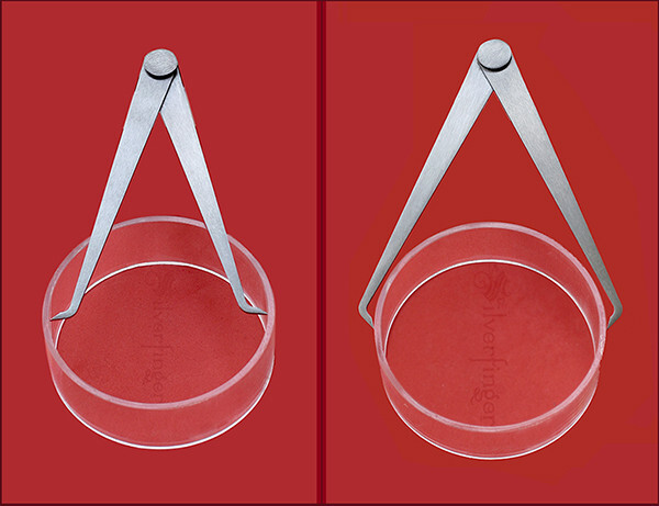 CALIPER Measuring Tool 150mm Stainless Steel Inside Calipers Straight Leg Clay gallery