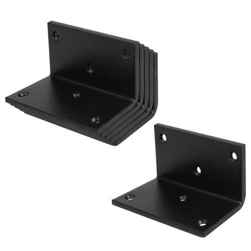 PCS 2"x2"x4" L Angle Bracket, Corner Brace for Wood, Countersink 2" x 2" x 4" 6 gallery