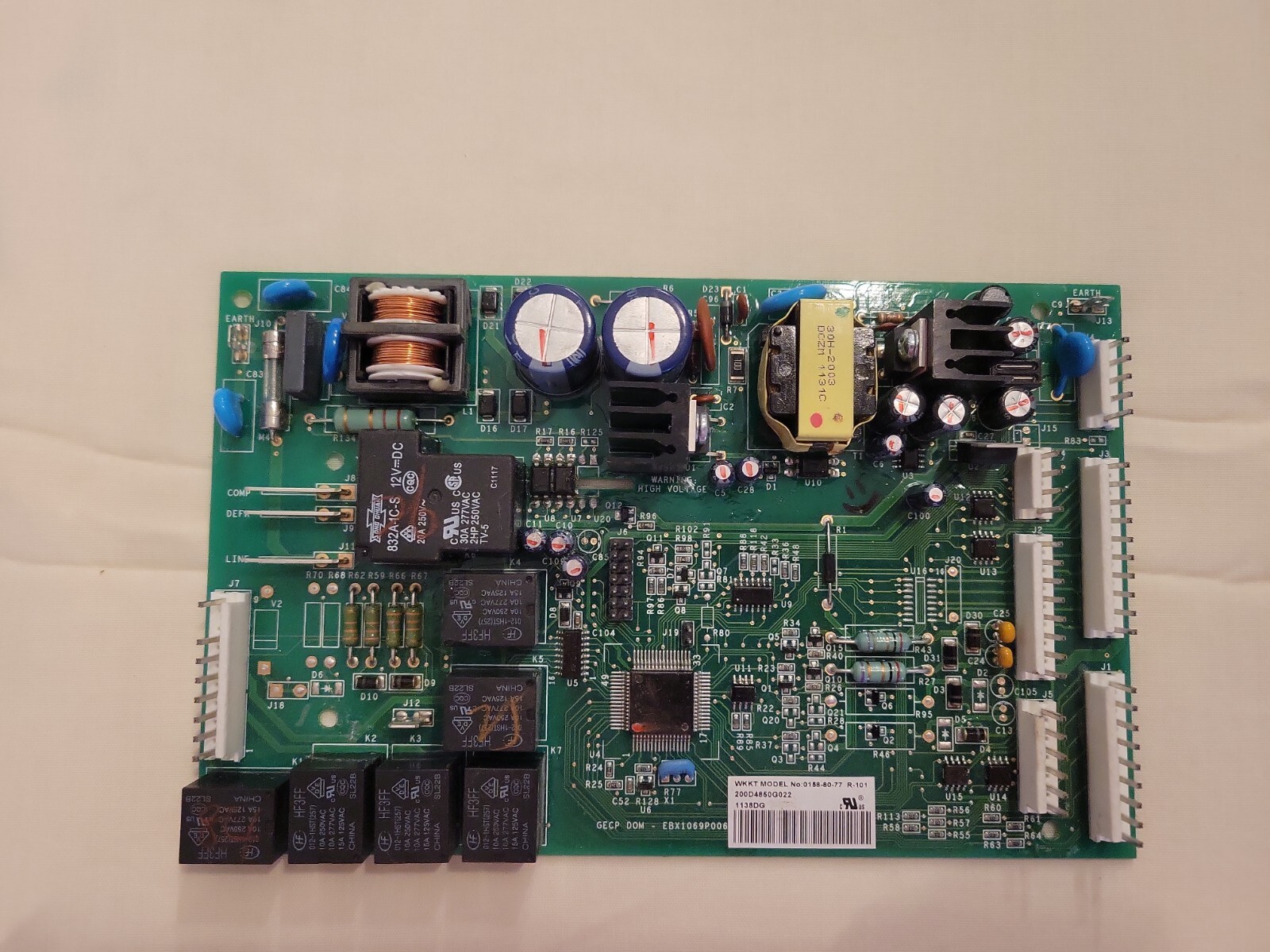 ⭐️ Genuine Original OEM 200D4850G022 GE Refrigerator Main Control Board *E14 gallery