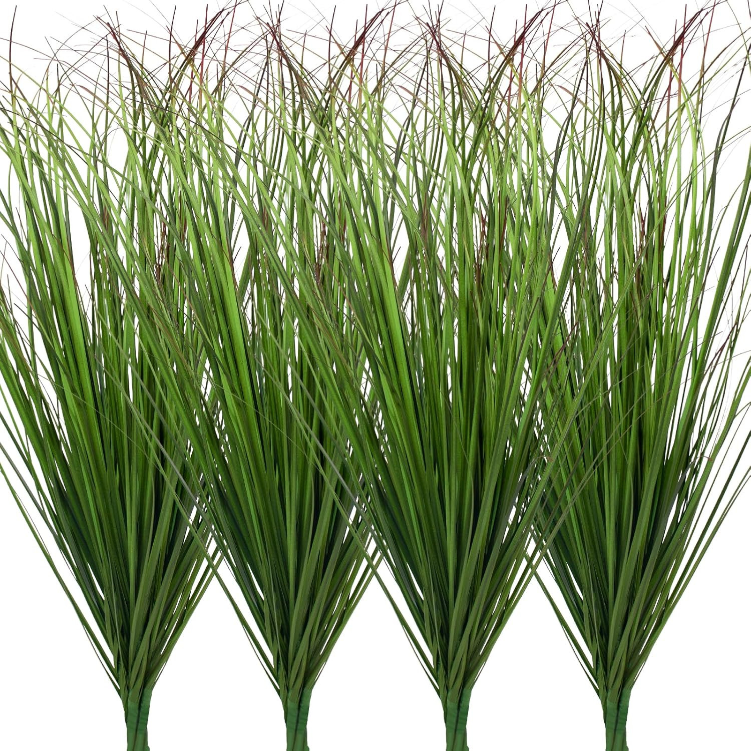 12Pcs Artificial Grass Plants, Faux Shrubs Wheat Grass, Artificial Tall Grass... gallery