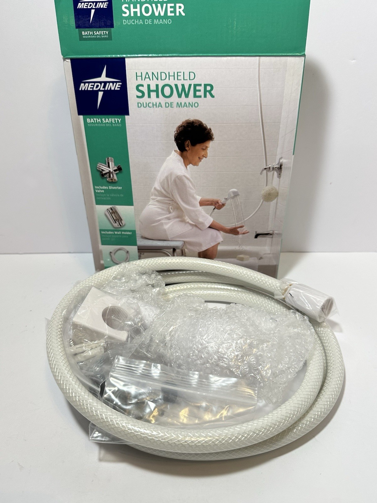 Medline Hand-held Shower Kit NEW gallery