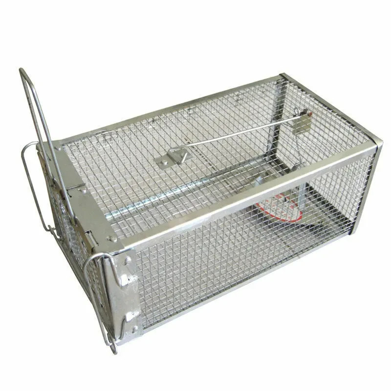 USA Mouse Trap Rat Trap Rodent Trap Live Catch Cage, Easy to Set Up and Reuse gallery