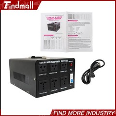3000W Voltage Converter Transformer Step Up/Down 110V-120V to/From 220-240V