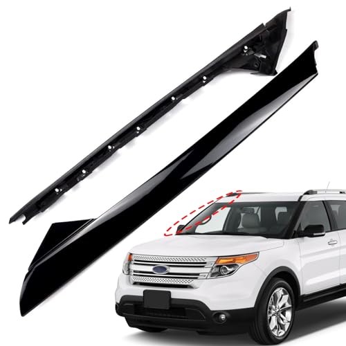 FEXON 926451 Windshield Outer A-Pillar Trim Molding Passenger Side right gallery