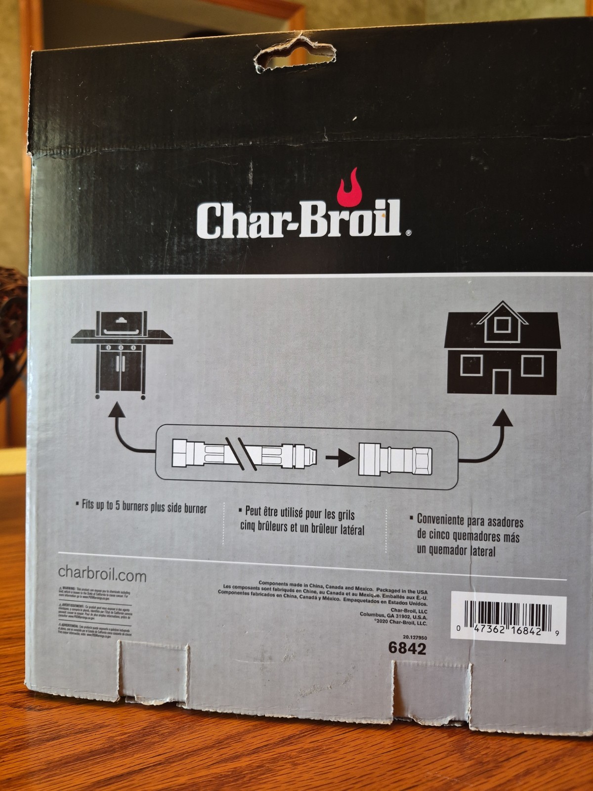 Char-Broil Natural Gas Conversion Kit Open Box See Description, Grill gallery
