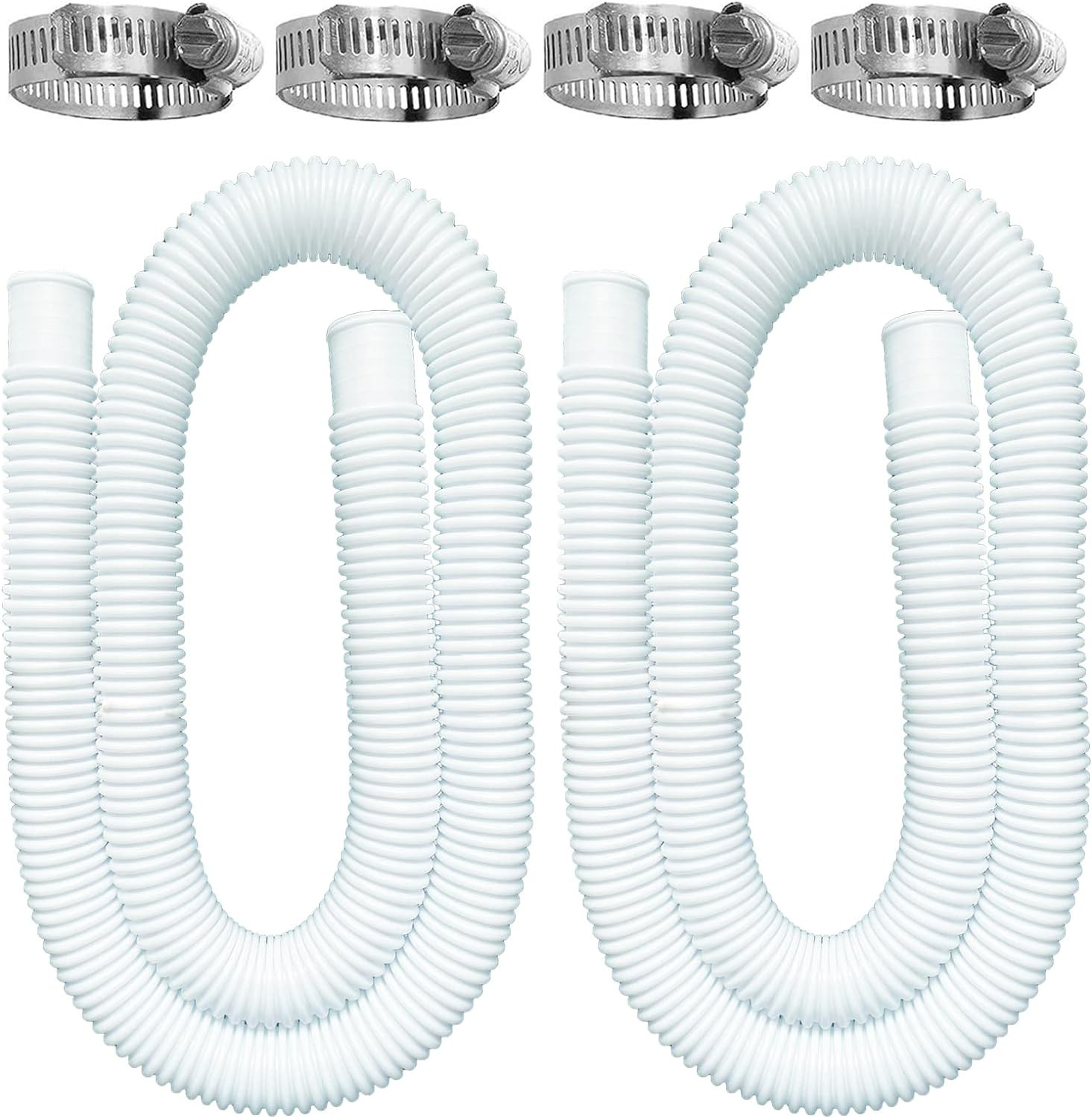Pool Hoses for above Ground Pools, 2 Pack 1.25 X 59 Inch Pool Filter Pump Hoses, gallery