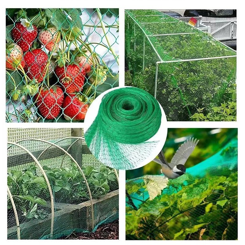 Reusable Garden Bird Netting for Protecting Vegetable Plants (6.8 x 32 ft) gallery