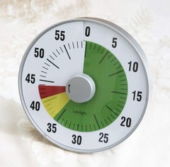 Lavigo Visual Analog Kitchen Timer Teachers Classroom Low Loud & Mute NO BOX