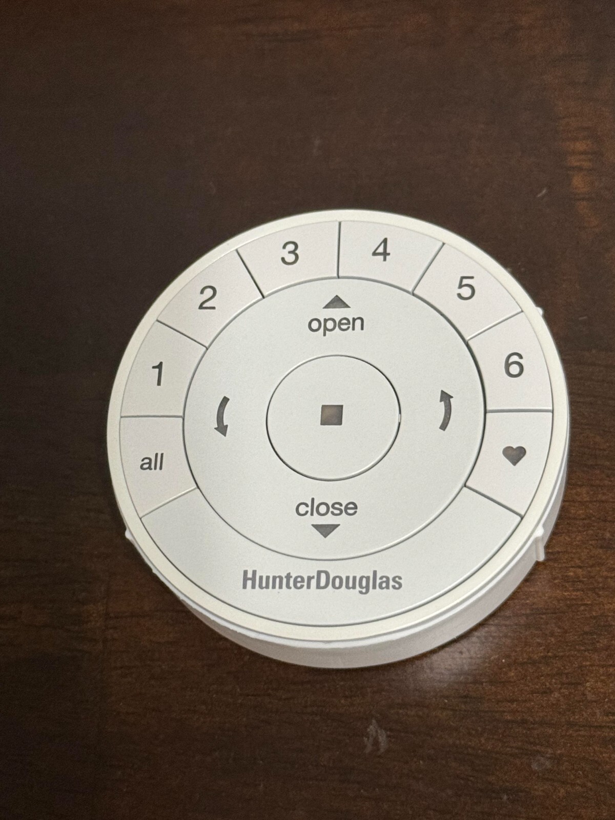Hunter Douglas White Gen 2 Powerview Remote Control ONLY gallery