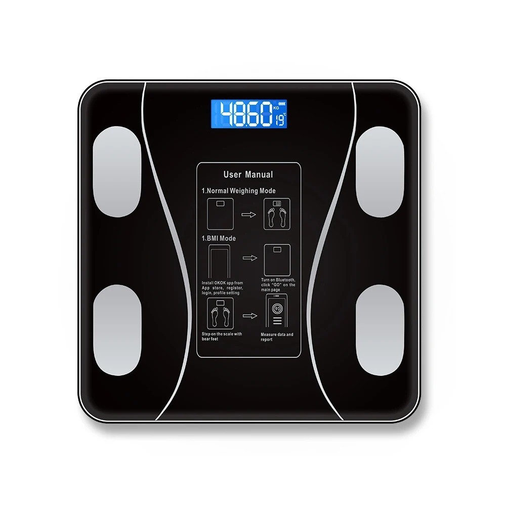 Smart Scale For Body Weight BMI Bluetooth Body Fat Scale Digital Bathroom Scale gallery