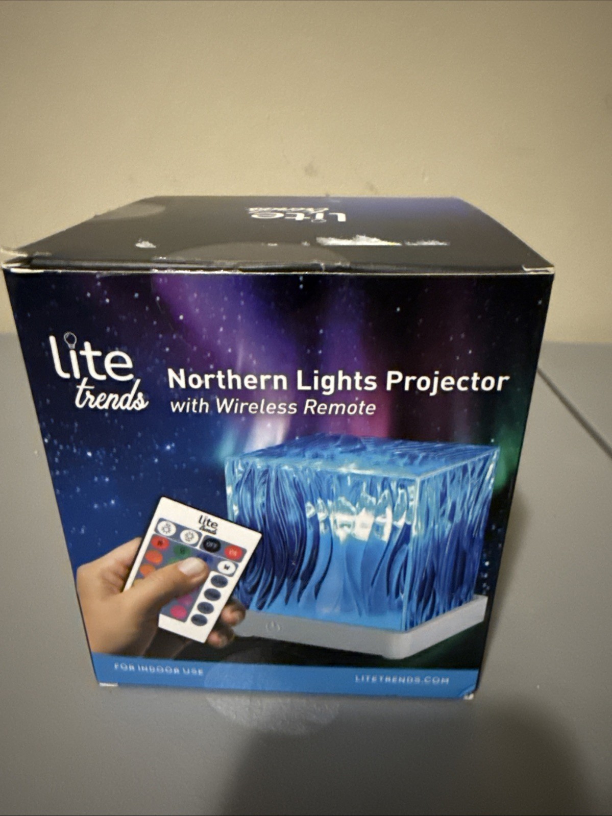 16 Color Changing LED Water Ripples Lamp Northern Lights Projector Night Light gallery