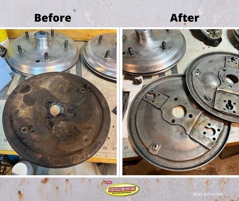 Professional Grade 128 oz. Rust Cleaner - Non-Toxic, Safe for Auto Parts & Tools gallery