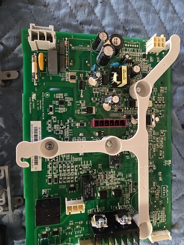 GE WASHER CONTROL BOARD 290D2226G003 with extra parts gallery
