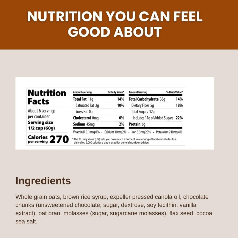 Erin Baker’s Homestyle Double Chocolate Granola with Ancient Grains - Made fr... gallery