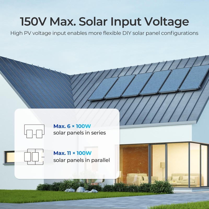 Renogy 60A MPPT Solar Charge Controller 12V/24V/36V/48V For RV Refurbished gallery