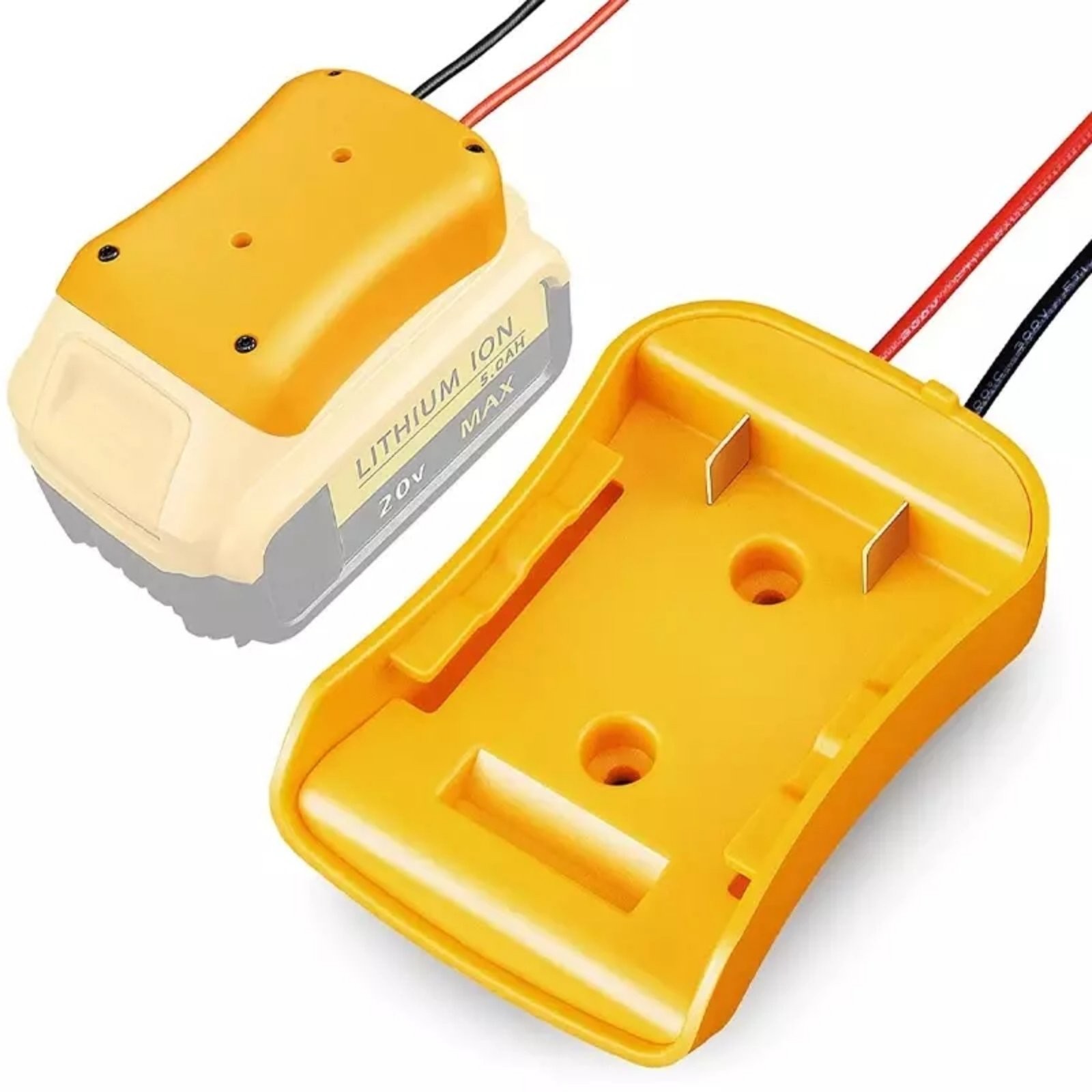 1x Battery Adapter Converter For Dewalt 18V/20V Max Battery Dock Power Connecto gallery